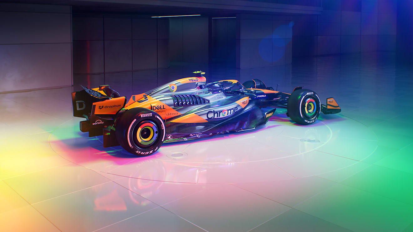 McLaren become latest team to unveil Austin livery as they bring back chrome design